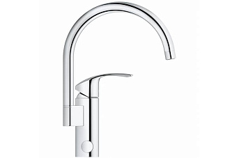 Смеситель для кухни GROHE Eurosmart 33202002 высокий излив хром