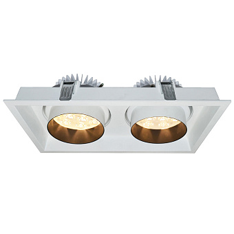 Светильник точечный встраиваемый Arte Lamp MISSILE A2014PL-2WH 12Вт LED