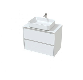 Тумба под раковину подвесная SOLE Tesla УТ000060992 48х78х61см