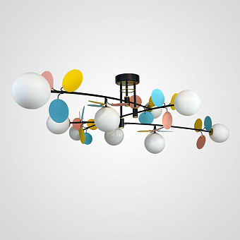 Люстра потолочная ImperiumLOFT Matisse 194953-23 540Вт 9 лампочек E27