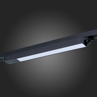 Трековый светильник ST Luce ST366 ST366.448.12 12Вт LED чёрный для однофазного трека