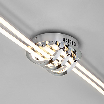 Светильник потолочный Eurosvet Skyline 90243/4 хром 480Вт LED