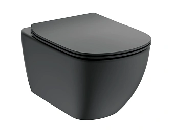 Унитаз подвесной IDEAL STANDARD Tesi Wall-Hang WC T3546V3 с микролифтом