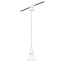 Трековый светильник Lightstar Cone L1T757016 40Вт GU10 белый для однофазного трека
