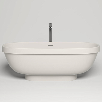 Ванна каменная SALINI GRECA 103121MRF S-Stone матовая 180х80см отдельностоящая