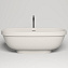 Ванна каменная SALINI GRECA 103121MRF S-Stone матовая 180х80см отдельностоящая