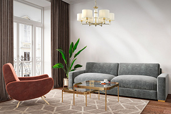 Люстра подвесная Maytoni Alloro MOD088PL-06BS 40Вт 6 лампочек E14