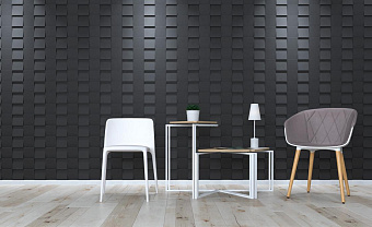 Настенная плитка WOW Wow 91720 Graphite Matt 12,5х12,5см 0,34кв.м. матовая