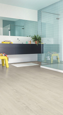 Виниловый ламинат Quick-Step Дуб бархатный светлый BACL40157 1251х187х4,5мм 32 класс 2,105кв.м