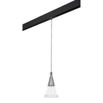 Трековый светильник Lightstar Cone PRO757019 40Вт GU10 матовый для однофазного трека