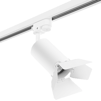 Трековый светильник Lightstar Rullo R1T436436 50Вт GU10 белый для однофазного трека