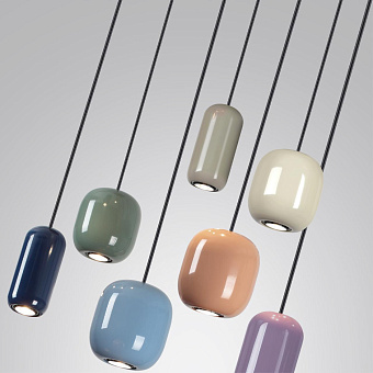 Люстра подвесная Odeon OVALI 5053/7A 26Вт 7 лампочек GU10