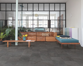 Виниловый ламинат Quick-Step Сланец чёрный AMСP40035 1300х320х4,5мм 33 класс 2,08кв.м