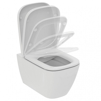 Унитаз подвесной IDEAL STANDARD Ideal Standard i.life B T461401 безободковый с микролифтом