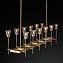 Люстра потолочная ImperiumLOFT RH Torche De Verre 74929-22 480Вт 12 лампочек G9