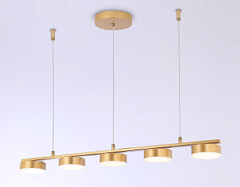Люстра подвесная Ambrella COMFORT LineTech FL51735 25Вт 5 лампочек LED