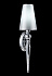 Бра CRYSTAL LUX PER PER AP1 CHROME/SILVER 60Вт E14