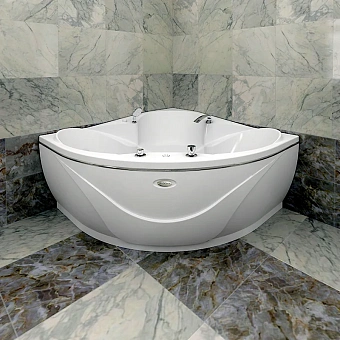 Ванна акриловая RADOMIR Филадельфия 1-01-4-0-1-042К 168х168см угловая