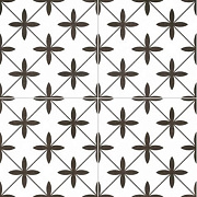 Напольная плитка Dual gres Chic DG_CH_P_WH_N Poole White 45х45см 1,42кв.м. матовая