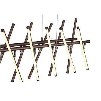 Люстра подвесная ST Luce PIACOD SLD003.303.16 128Вт 16 лампочек LED