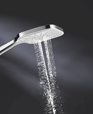 Ручной душ GROHE Rainshower SmartActive 26551LS0 белый/хром