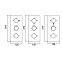 Смеситель для душа RGW Shower Panels 21140541-31 SP-41 хром