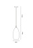Светильник подвесной Arte Lamp BICCHIERE A4282SP-1CC 40Вт E14