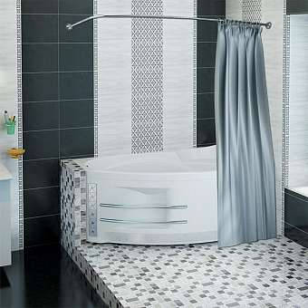 Карниз для ванны Radomir Vannesa София 169x90 1-12-2-0-0-223 Хром