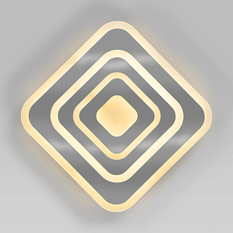 Светильник потолочный Eurosvet Siluet 90118/1 хром 100Вт LED