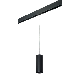 Трековый светильник Lightstar Rullo PRORP487 50Вт GU10 чёрный для однофазного трека