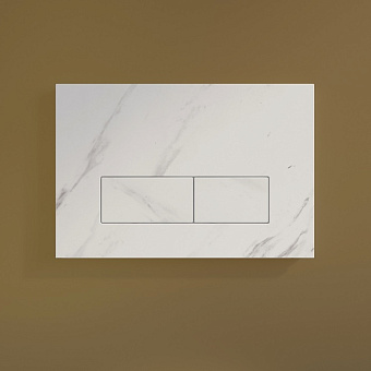 Панель смыва IDDIS On-X ONX01W0i77 мраморный белый