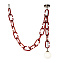 Светильник подвесной Loft It Chain 10128C Red 40Вт G9