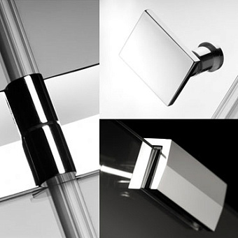 Угловое ограждение RADAWAY Almatea KDJ 120L x 80 195х120см стекло прозрачное