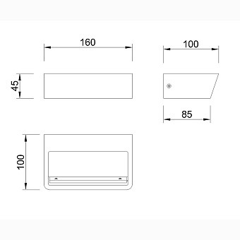 Светильник настенный Mantra ALTEA 8098 15Вт LED