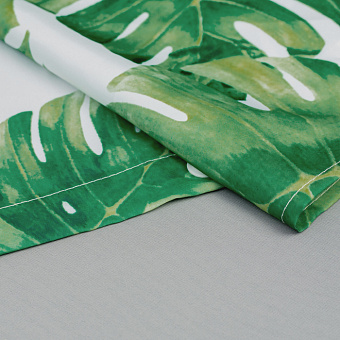 Шторка для ванной IDDIS Basic B13P218i11 180х180см Белый/чёрный