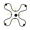 Светильник подвесной ST Luce LEGATEZZA SL1502.403.08 24Вт G9