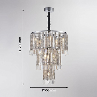 Люстра подвесная Favourite Ignis 2924-9P 360Вт 9 лампочек E14