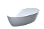 Ванна каменная SALINI ALDA 101923MRF S-Stone матовая 160х80см отдельностоящая