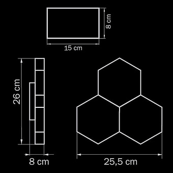 Светильник настенный Lightstar Favo 750634 15Вт LED