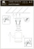 Светильник потолочный Arte Lamp TORRE A1532PL-1BK 35Вт GU10