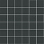 Керамическая мозаика KERAMA MARAZZI Агуста 21057 чёрный натуральный 30,1х30,1см 0,634кв.м.