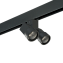 Трековый светильник Lightstar Illumo X2 PRO051037 50Вт GU10 чёрный для однофазного трека