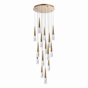 Люстра подвесная ST Luce SOLLEN SL6111.203.15 45Вт 15 лампочек LED