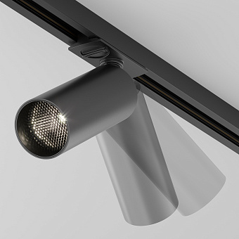 Трековый светильник Maytoni Focus LED TR021-1-12B4K-W-D-B 12Вт LED чёрный для однофазного трека