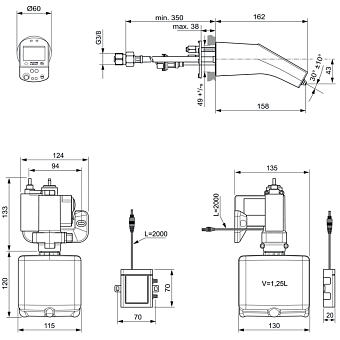 Смеситель для раковины IDEAL STANDARD INTELLIMIX A7707AA chrome