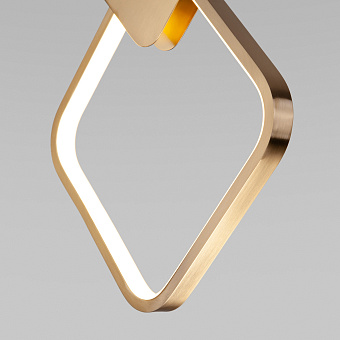 Светильник подвесной Eurosvet Style 50216/1 LED бронза 11Вт LED