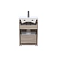 Тумба с раковиной IDDIS Zodiac ZOD5ABFi95K 34х49,4х87см