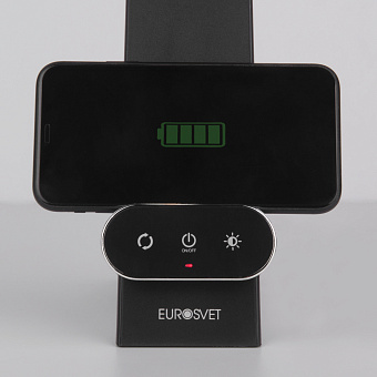 Настольная лампа Eurosvet Upgrade 80427/1 черный 8Вт LED