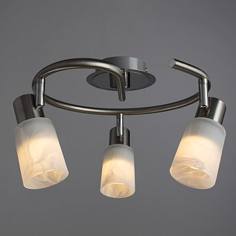 Спот Arte Lamp CAVALLETTA A4510PL-3SS 40Вт 3 лампы E14