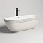 Ванна каменная SALINI GRECA 103021MRH S-Stone матовая 180х80см отдельностоящая